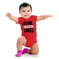 thumbnail image 4 of No One Cares You're Busy Funny Chill Romper Boys or Girls Infant Baby Brisco Brands 6M, 4 of 7