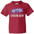 thumbnail image 3 of Inktastic Colorado Columbine Flowers Youth T-Shirt, 3 of 5