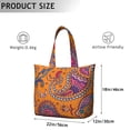 thumbnail image 2 of Antique Paisley Boho Weekender Bag - Secure Closure & Durable Handles, 2 of 5