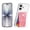 Clear, variant on For iPhone 17 Wallet Case , with Hidden Card Slot Stand, Anti-Scratch Protective Shockproof, Slim Wallet Case for iPhone 17,Clear