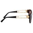 thumbnail image 3 of Versace Sunglasses VE 4389F 108/73 55 Havana | Brown Lens, 3 of 5