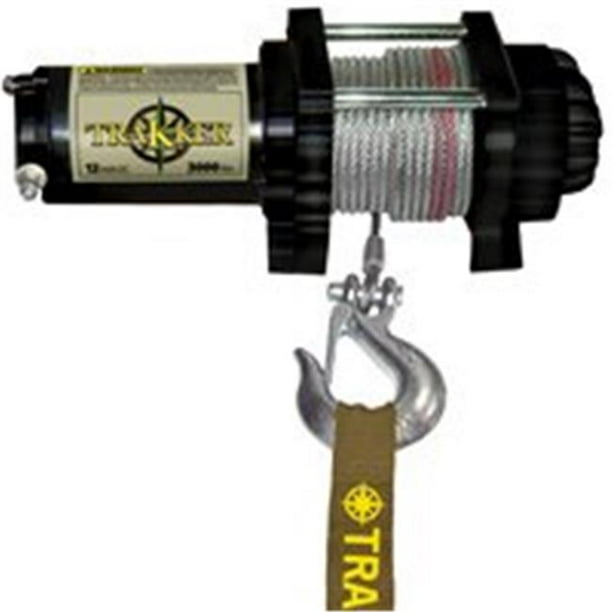 KEEPER KT3000 Electric Winch, 3000 lb Weight Capacity, 131/4 in L, 43