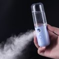 thumbnail image 3 of Pulverizador De RocíO Hidratante Facial, 50 Ml Pulverizador De Carga USB PortáTil Mini PortáTil De Nano Facial Perfecto para El Cuidado De La Piel (Blanco) XianweiShao 1327537057499, 3 of 5