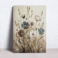 thumbnail image 5 of 2D Flat, One Piece of Canvas Art Featuring a Wooden Frame, Depicting a Wildflower . This Print Showcases Floral Designs Suitable for a Country Cottage Aesthetic, 5 of 8