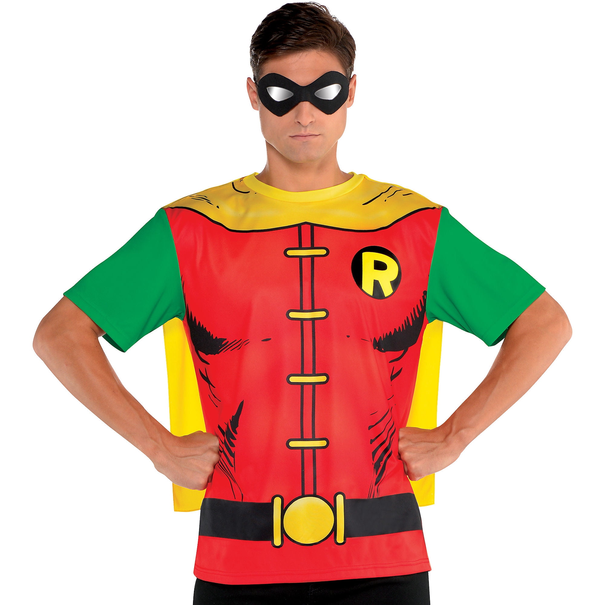 Batman Robin T-Shirt with Cape for 