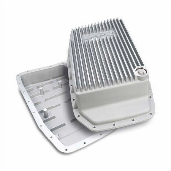 PPE 328051100 Heavy-Duty Deep Transmission Pan for 15-17 Ford F-150 6R80 Raw