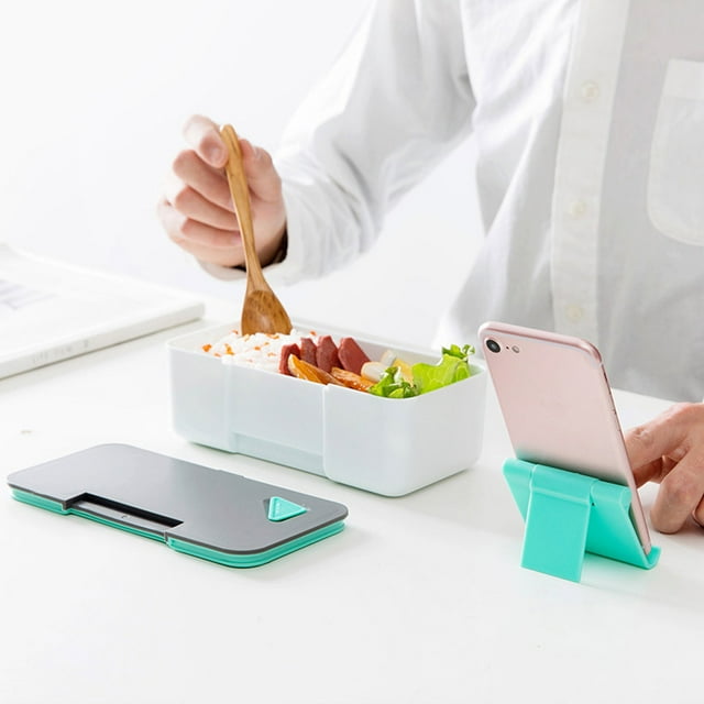 Boovnll Bento Box, Mobile Phone Holder Lunch Box Creative Bento Lunch Box Food Preservation Box, Bento Box Adult, Bento Box for Kids, Lunch Box Containers