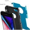 thumbnail image 3 of JETech Étui pour iPhone 8 et iPhone 7, Housse de Protection à Double Couche avec Absorption des Chocs, Bleu, 3 of 6