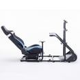 thumbnail image 6 of Racing Simulator Cockpit with Monitor Mount Fits for Logitech G923/G29/G920, Fanatec, Thrustmaster, and PXN, Adjustable Driving Simulators Without Handbrake, Pedals, Shift and Monitor, 6 of 7