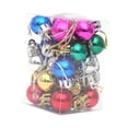 thumbnail image 1 of Juego de 24 piezas de bolas navideñas Macarena decoración para Navidad, 1 of 8