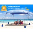 thumbnail image 3 of Carpa de Playa Gorich Refugio Solar UPF50+ a Prueba de Viento con 8 Bolsas de Arena, 3 of 7