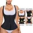 thumbnail image 6 of Lilvigor Waist Trainer for Women Fitness, Zipper Waist Cincher Slimming Underbust Corset Trimmer Indoor Workout Body Shaper Tank Top, 6 of 7