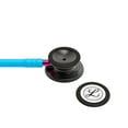 thumbnail image 3 of 3M Littmann Classic III Stethoscope, Pop of Color, Smoke Chestpiece, Turquoise Tube, Pink Stem and Smoke Headset, 27 inch, 5872, 3 of 4