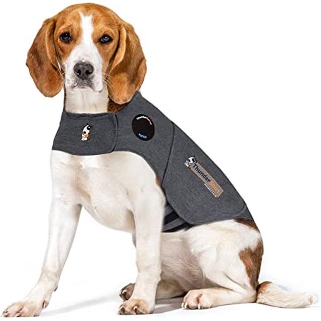 Chaleco antiestrés para perros, chaleco para la ansiedad para tratamiento médico, chaleco gris para perros, talla M