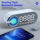 thumbnail image 5 of Altavoz Bluetooth Inalámbrico G30 con Reloj de Espejo, USB, LED, FM, Colorido, Luz, Graves Potentes, Altavoz Portátil ., 5 of 5