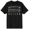 thumbnail image 2 of Harry Potter Property of Azkaban Prison Men's Black T-Shirt-4XL, 2 of 7