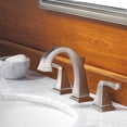 thumbnail image 2 of Delta Dryden 2 Handle Widespread Bathroom Faucet, Stainless Steel | 3551LF-SS, 2 of 5