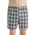 thumbnail image 4 of Fruit of the Loom Men's Premium Woven Tartan Boxer, Assorted, 4 Pack , Small, 4 of 5
