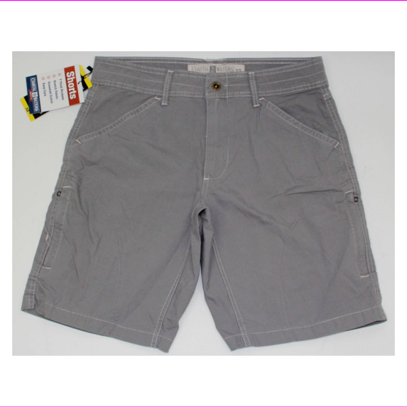 Coastal Waters Men's Stretch 7 Total Pockets Stretch Tech Shorts 32/Titanium