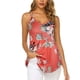 thumbnail image 2 of Blusa holgada de verano para mujer para fiestas y uso informal con escote en V y tirantes finos dobles, 2 of 5