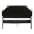 thumbnail image 6 of Bed - Queen Size - Bedroom - Upholstered - Gray Linen Look, 6 of 10