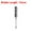 Silver 15mm, variant on Uxcell 304 Stainless Steel Bore Brush Cleaning Twisted Wire Brush with Handle 1/4" Hex Shank for Tubes Ports Bearings Silver 15mm 1pcs