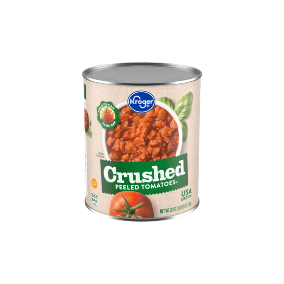 KRCrushed Peeled Tomatoes 28 oz