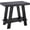 Black, variant on YWEN Furniture Athens Contemporary Two-Tone Wood Shelf Side Table