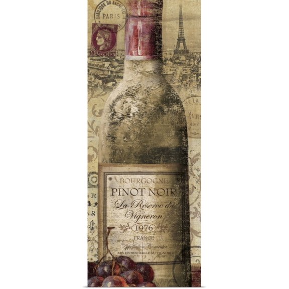 Great BIG Canvas | Rolled Veronique Charron Poster Print entitled European Wines II