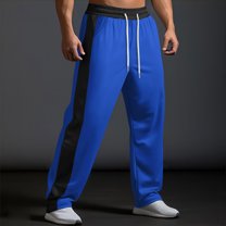BLCHUNen Sweatpants for Men Drawstring Elastic Waist Fleece Lined Sports Active Workout Athletic Casual Pants with Pockets