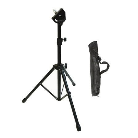 Metal Drum Stand Tripod with Shelf and Snare Drum Bracket Holder, Percussion Instrument Accessory for Music Equipment