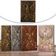 thumbnail image 5 of Cuaderno de escritura de imagen relieve A5 cuaderno de bocetos forrado para escritores y viajeros - Bronce Yotijar  cuadernos de mujeres, 5 of 10