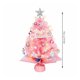 thumbnail image 5 of Mini paquete de árbol de Navidad, adornos de escritorio rosas, decoraciones navideñas, 5 of 5