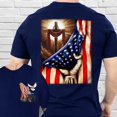 thumbnail image 5 of FLAGWIX Christian Cross American T-Shirt MLN3124TS American Grandpa T-shirt, 5 of 6