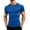 #0525-Blue, variant on Mens Solid Mock Neck Long Sleeve Stretch Slim Fit Compression Fitness Base Layer Top (Black XXL) Father's Day Gift