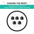 thumbnail image 3 of MLKSI Seal Replacement and Rubber Stopper for Contigo Snapseal Coffee Travel Mug - 10 Pack Silicone Sealing Ring and Lid Replacement, 3 of 6