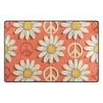 thumbnail image 2 of Flowers Of Daisy Area Rug Washable Floor Carpet Mat 60 x 39 inch for Bedroom Living Room Kids Room Home Decor, 2 of 7