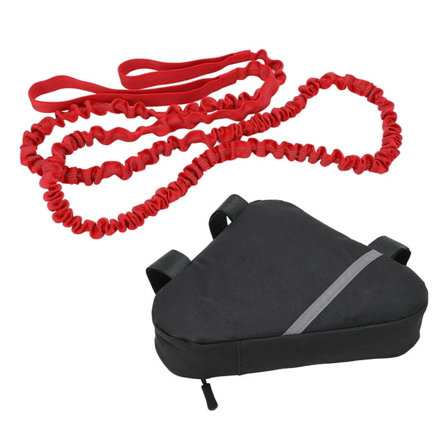Bike Tow Bungee, Bike Tow Rope Natural Latex 8.5-15ft Anti Lost For Outdoor Riding Red Tow Rope Set,Blue Tow Rope Set,Black Tow Rope Set