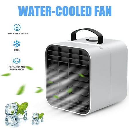 

Vikudaty Air Conditioner Air Fan Cooler Personal Space USB Desk Fan Evaporative Portable Fans