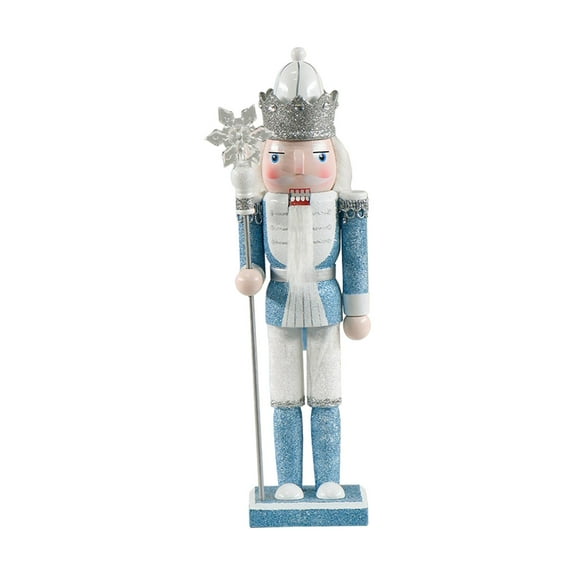 Christmas Nutcracker Figures Nutcracker Soldier Figure Decor, Cartoon Puppet, Wooden Nutcracker Ornaments for Festival Decor Style B