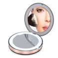 thumbnail image 3 of Makeup Mirror 3X Magnification Portable Foldable USB Charging LED Vanity Mirror, 3 of 10