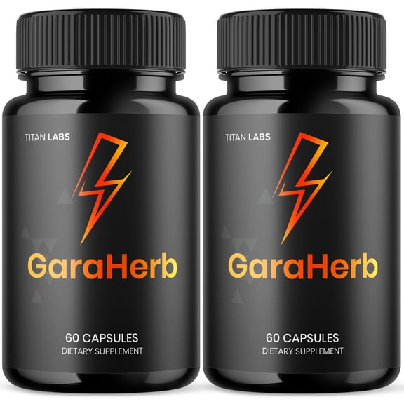 Garaherb Advanced Formula Pills All Natural Vitamin Supplement 120 Capsules