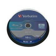 Verbatim - 10 x BD-R - 25 GB 6x - spindle