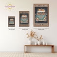 thumbnail image 3 of Eastern Print Vintage Hippie Poster, Every Little Thing Is Gonna Be Alright, Retro Boho Art Decor for Home Office, Living Room, Bedroom, Coffee Bar Sign, Peace Love Decorations, UNFRAMED, 8x12, 3 of 4