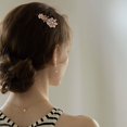 thumbnail image 2 of HSHDLDF 3 Pcs Pinces à Cheveux Décoratives Barrette Petites Mini Fleur Bling en Strass Accessoires pour Femmes aux Cheveux Fins, 2 of 7