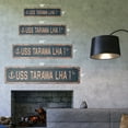 thumbnail image 2 of USS TARAWA LHA 1 Vintage Plastic Street Sign us navy ship veteran sailor gift | Indoor/Outdoor | 36" Wide, 2 of 4