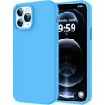 thumbnail image 1 of Funda de Silicona Engrosada para iPhone 12 Pro Max, Azul, 1 of 5