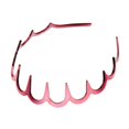 thumbnail image 2 of Diadema de dientes profundos Venda Plástica Del Peine de Del Pelo de con El Accesorio Del Pelo de Los , Vino rojo Vino rojo Magideal Diadema de dientes profundos, 2 of 6