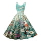 thumbnail image 1 of WILLBEST Vestidos de Mujer Vestidos Vintage para Mujer sin Mangas Hasta La Rodilla Retro Línea A Acampanado Vestido Formal de Fiesta de Graduación 796 Chica, 1 of 2