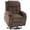 Brown-A, variant on HSUNNS Power Lift Recliner Chair for Elderly, Overstuffed Wide Recliners for Adults, Heavy Duty Recliner Sofa and Safety Motion Reclining Mechanism, 45°-135° Recline, 350lb Capacity, Grey